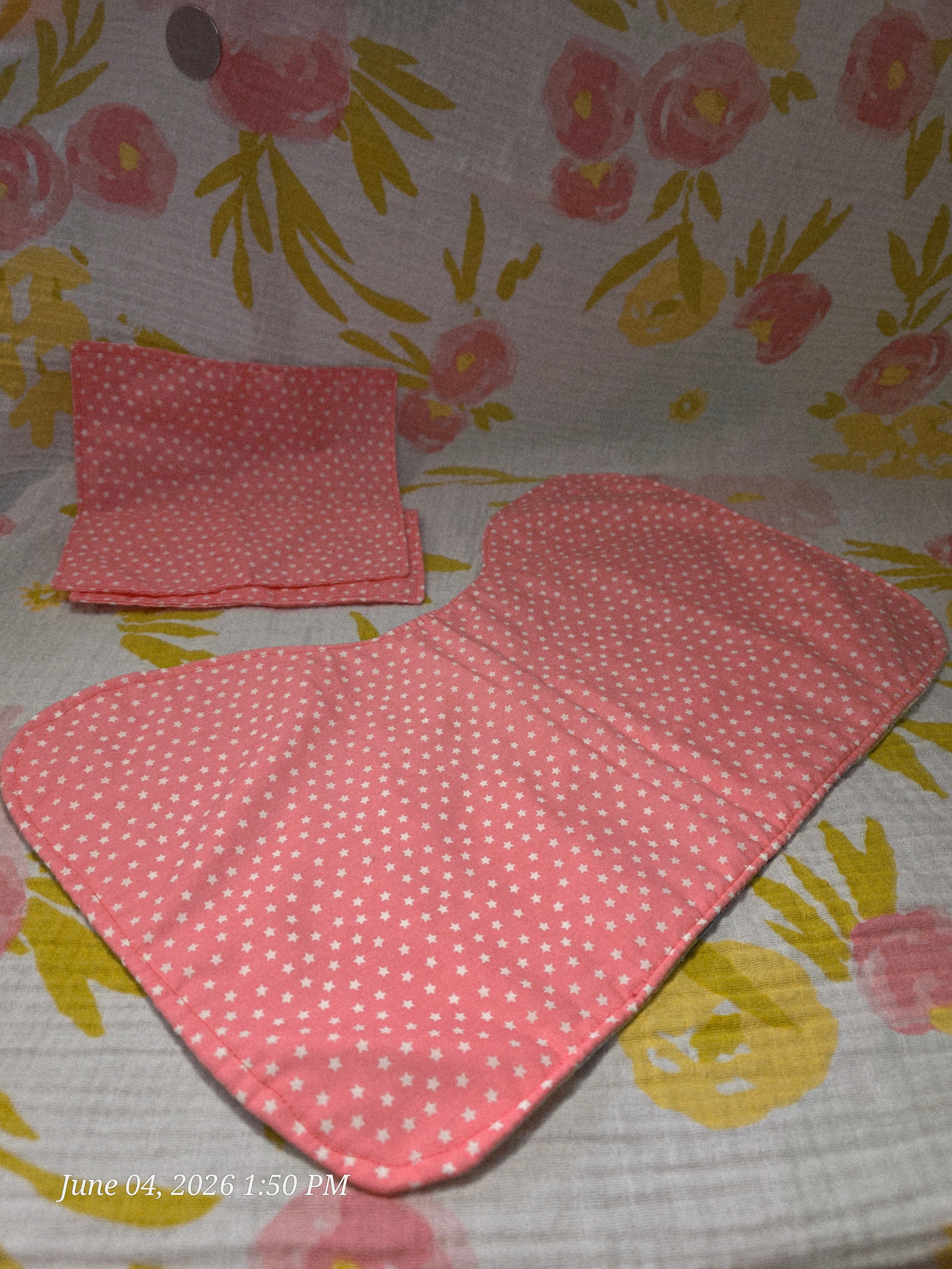 Handmade Newborn to Toddler Shower Gift for a Girl & Handmade Card