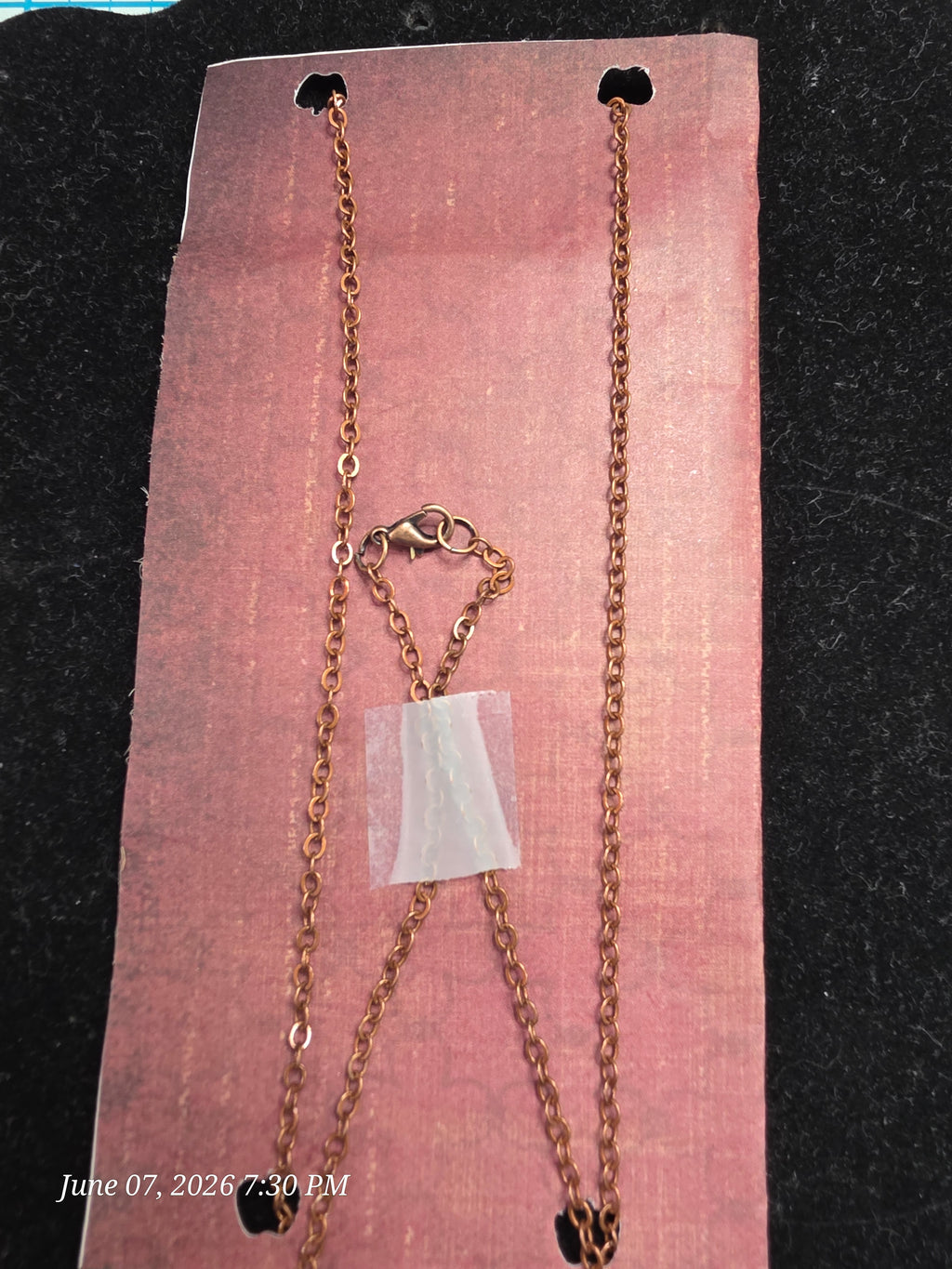 Copper Tone Octopus  Charm Pendant Necklace Metal Cable Chain