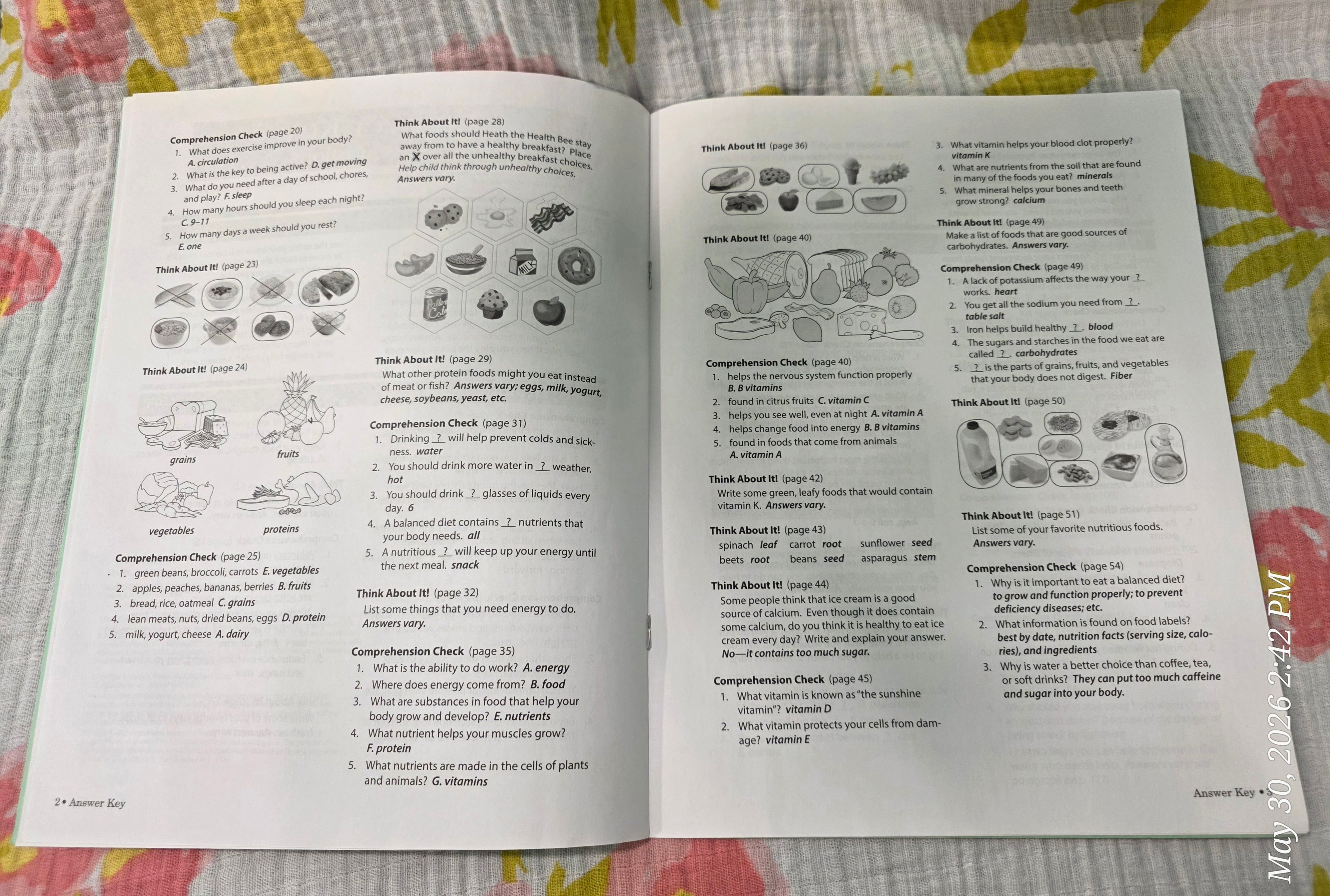 Abeka Homeschool Science & Health 3 Lesson Plans + Quizzes