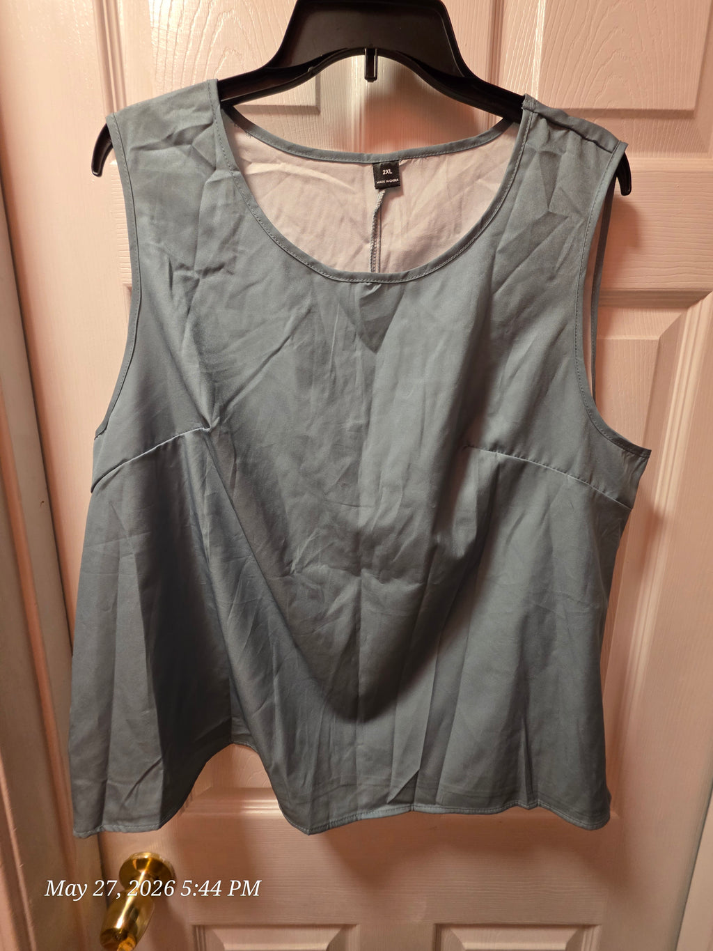 Women's 2XL 2-Piece Woven Polyester Set Floral Shorts Scoop Neck Top
